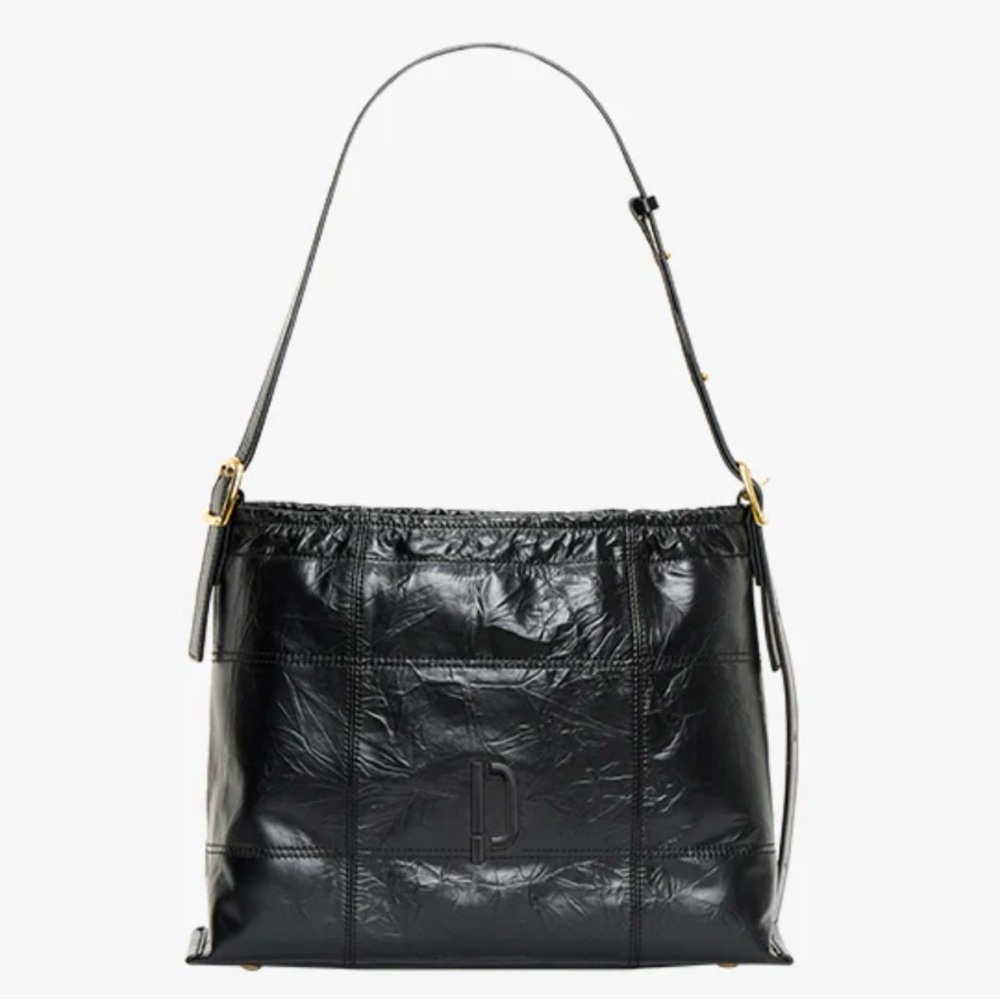 PECO Brand New Shoulder Bag. Genuine leather. PECO P952 City Hobo bag